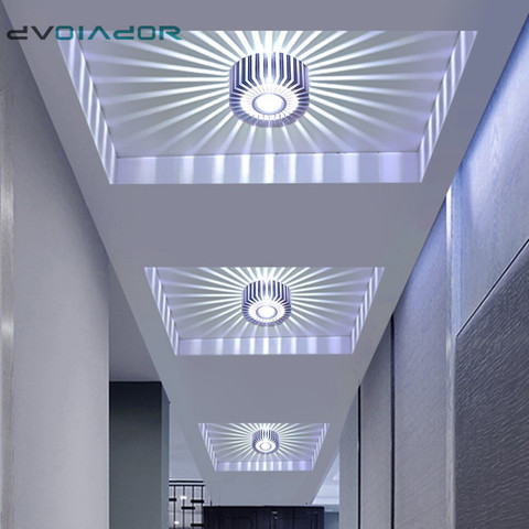 Downlight Led moderne encastré Spot Led plafonnier monté en Surface coloré Spot lumineux pour salon couloir barre KTV partie ► Photo 1/6