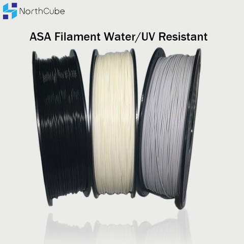 Filament ASA pour imprimante 3D, résistant à l'eau et aux UV, matériau d'impression 3D, 1.75MM, plus rigide que ABS ► Photo 1/4