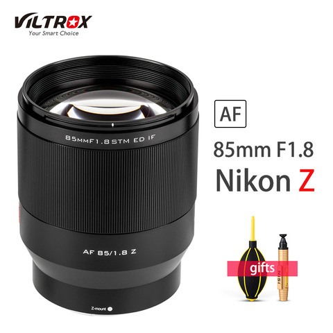 Viltrox – objectif AF 85mm f1.8 STM pour appareil photo Nikon Z5 Z6 Z7 Z50 Z7II Z6II, monture complète autofocus ► Photo 1/3