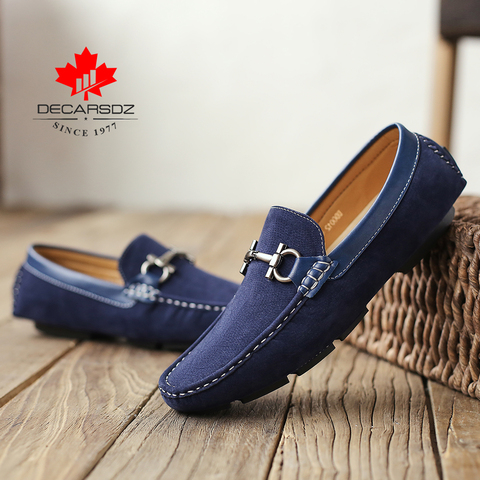 Hommes mocassins chaussures 2022 nouvelle marque d'automne confortable chaussures pour homme mocassin mode chaussures hommes Slip-on hommes chaussures plates hommes chaussures décontractées homme ► Photo 1/6