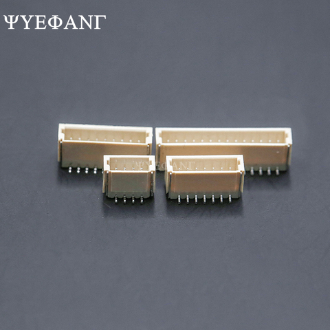 Connecteur JST SH à carte de 1.0mm, prise verticale, type SMD, 2P 3P 4P 5P 6P 7P 8P 9P 10 broches, 10 pièces ► Photo 1/6