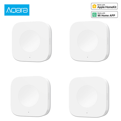Aqara Intelligent Wifi interrupteur sans fil Application intelligente télécommande ZigBee interrupteur sans fil lampe pour Application mijia ► Photo 1/6