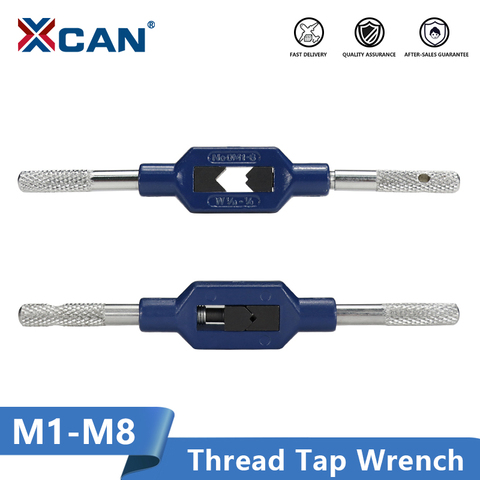 XCAN clé à taraud réglable M1-M8 filetage robinet perceuse clé outils de filetage à main ► Photo 1/6