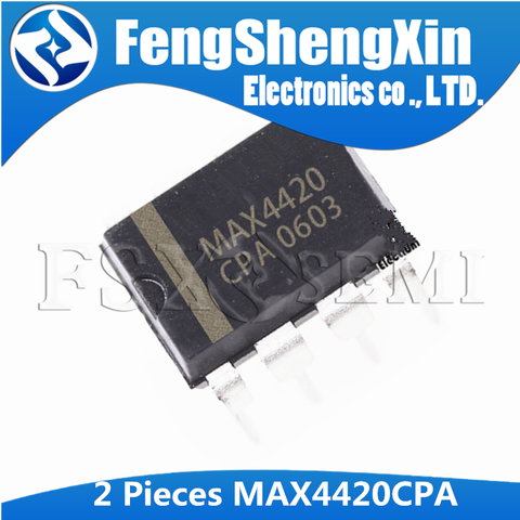 2pcs max4420kpa DIP-8 MAX4420 DIP8 4420kpa DIP MAX4420EPA, pilote IC à haute vitesse, 6A simple MOSFET ► Photo 1/1