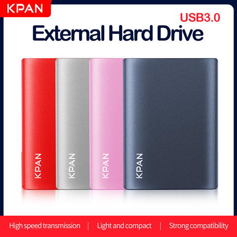 KPAN – disque dur externe HDD usb 3.0 de 2.5 pouces, dispositif de stockage Portable, avec capacité de 320 go, 500 go, pour ordinateur Portable, PS4, Xbox, PC ► Photo 1/6