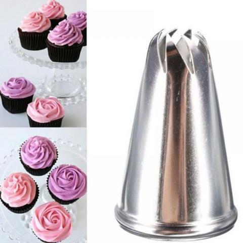 Acier inoxydable goutte fleur conseils gâteau buse Cupcake sucre artisanat glaçage tuyauterie buses Fondant moules pâtisserie outils pour la cuisson ► Photo 1/6