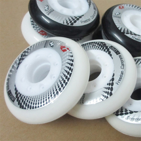 Roues à béton Hyper + G pour patins à roulettes en ligne FSK 84A 85A 72 76 80mm, 4 pièces/lot ► Photo 1/6