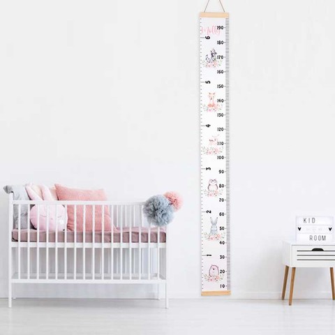 Bébé enfant enfants hauteur règle enfants croissance taille graphique hauteur graphique mesure règle autocollant mural pour enfants chambre décoration de la maison accrocher ► Photo 1/6