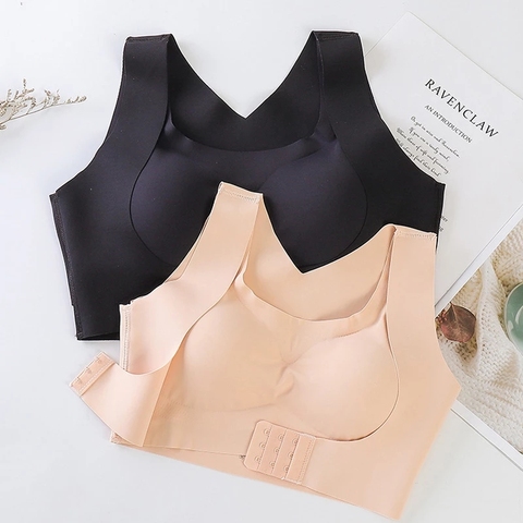 Fan-soutien-gorge correcteur de Posture pour femmes, sans couture, Push Up, antichoc, gilet de Fitness, sous-vêtements, Corset, dos ► Photo 1/6