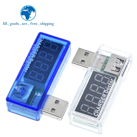 TZT – testeur de tension de courant, Mini chargeur USB, voltmètre, ammètre, médecin, tour transparent ► Photo 1/6