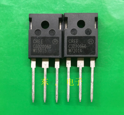 Diode de barrière Schottky en silicium C3D20060 20A 600V, 10 pièces/lot ► Photo 1/1