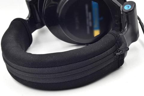 VEKEFF casque protecteur fermeture éclair bandeau pour Audio Technica ATH MSR7 M20 M30 M40 M40X M50X SX1 casque ► Photo 1/3