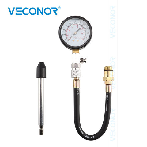 G324 Moteur Cylindre Pression Mètre Essence Compression Tester Gauge 0-300PSI ► Photo 1/5