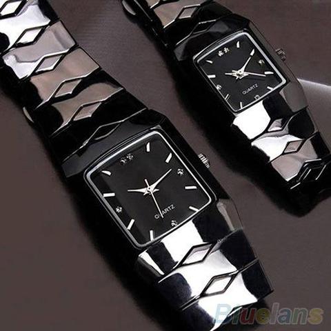 Montre-bracelet à Quartz pour Couple, montre de luxe pour Couple amoureux femmes hommes et femmes, cadeau tendance, décontracté ► Photo 1/6