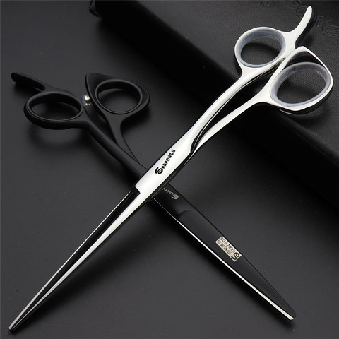 Nouveau ciseaux de coiffeur à main mince et léger salon de coiffure ciseaux spéciaux de coiffeur professionnel lame tranchante outils de coiffeur ► Photo 1/6