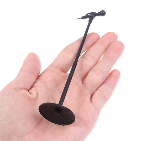 Mini Microphone en plastique pour maison de poupée, accessoires de meubles miniatures ► Photo 1/6