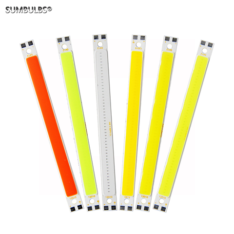 SUMBULBS – bande lumineuse LED 120mm 12V COB, source de lumière, Diode électroluminescente, ampoule 10W, lampe LED, puce COB pour lampe de bricolage ► Photo 1/6