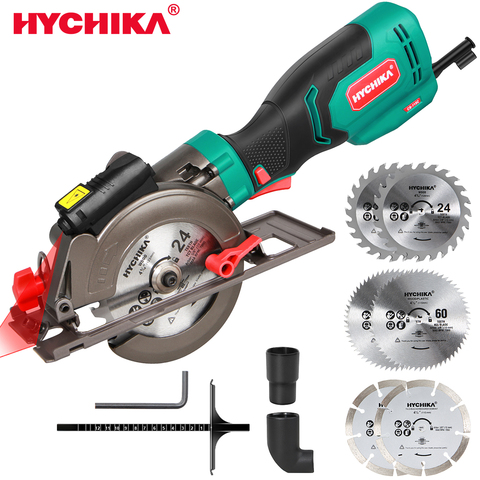 Hychika – Mini scie circulaire électrique multifonctionnelle, 230 W 500W, 750 V ► Photo 1/6