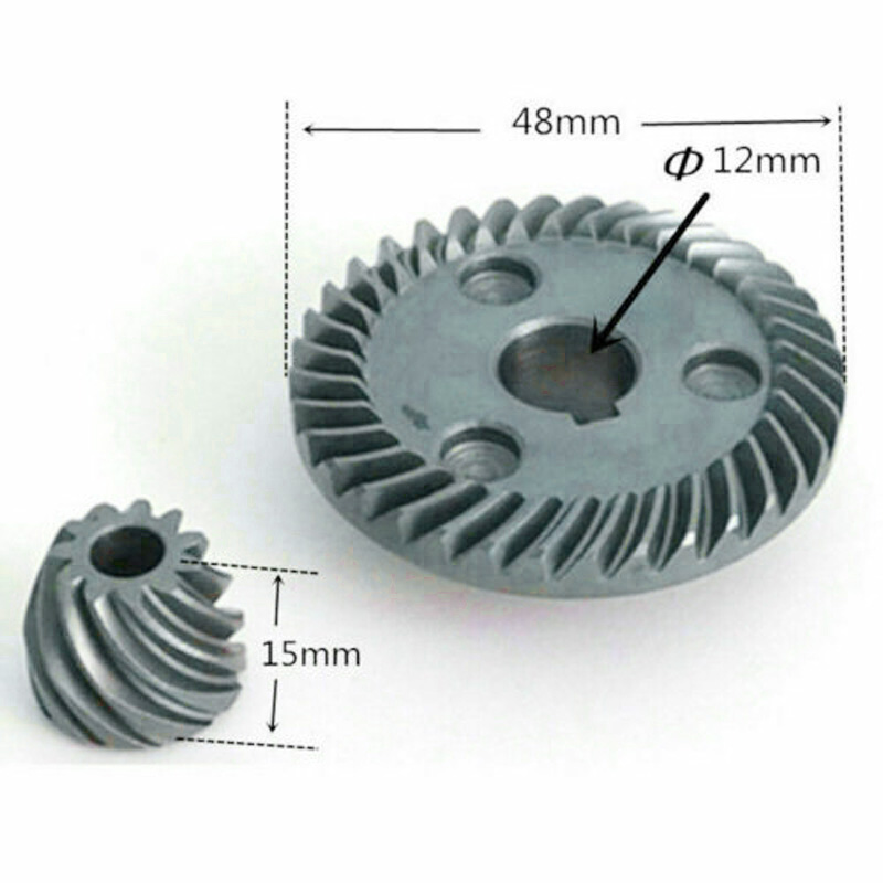 Engrenage conique à dents en spirale de vente chaude Durable pour meuleuse d'angle Makita 9555NB 9557NB 9558NB ► Photo 1/4