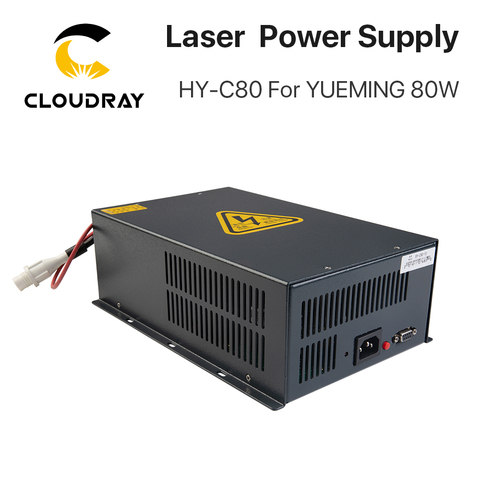 Alimentation d'énergie de Laser de CO2 de HY-C80 de Cloudray 80W pour la gravure/découpeuse de YUEMING ► Photo 1/6