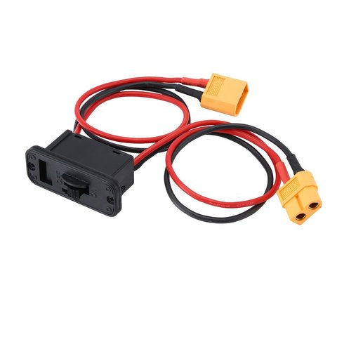 80x50x20mm grand courant interrupteur électronique Lipo batterie interrupteur marche/arrêt avec XT60 Plug RC modèle ensemble pour bateau de voiture RC ► Photo 1/6