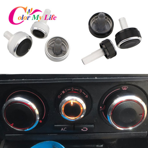 Bouton de commande de chaleur de climatisation bouton ca pour Volkswagen VW GOLF 4 MK4 Golf IV Bora Passat B5 Lupo pour Skoda Octavia MK1 ► Photo 1/6