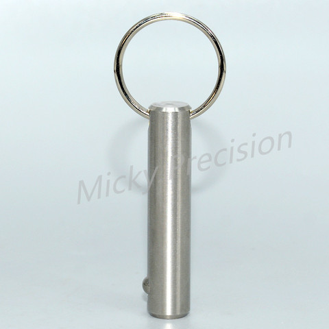 Goupille de verrouillage à bille simple perle en acier inoxydable, goupille à dégagement rapide, Type de ressort, diamètre 5mm 6mm 8mm 10mm 12mm 16mm, length10-70mm ► Photo 1/3