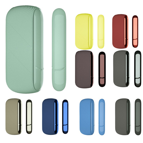 Pochette de étui de protection complète de couverture latérale de Silicone de sergé fin de 9 couleurs pour IQOS 3.0 ► Photo 1/6