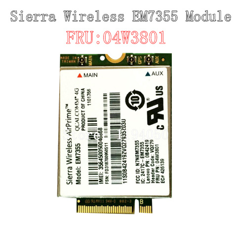 Sierra Gobi5000-Module de carte NGFF 4G, 42 mb/s, pour Lenovo Thinkpad T431s T440 T440s T440p T540P W540 X240 ► Photo 1/2