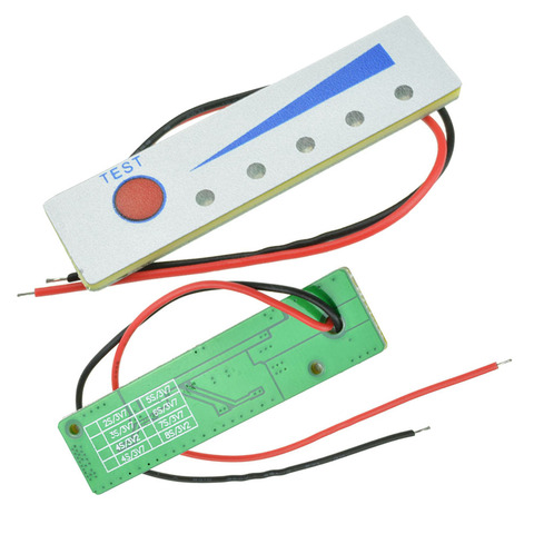 Indicateur de capacité de batterie au Lithium Li-ion, BMS LCD 2S/3S/5s/6S 12V 18650, Module PCB, testeur de niveau de puissance de batterie, Charge et décharge ► Photo 1/6