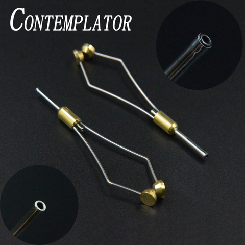 Support de bobine de balles à pieds coniques, 2 styles en option, avec bouche en arc ou pointe en céramique noire, outil de fixation de mouche de taille standard ► Photo 1/6