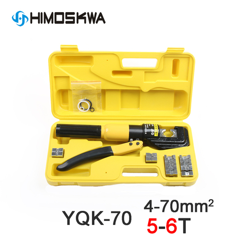 5-6T câble cosse hydraulique outil de sertissage hydraulique pince à sertir hydraulique outil de Compression gamme de YQK-70 4-70MM2 pression ► Photo 1/6