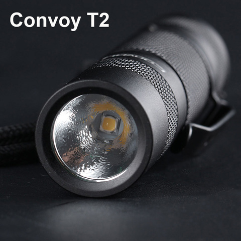 Mini convoi de lampe de poche LED T2 avec lampe torche Cree XPG2 lampe de poche AA batterie Linterna LED ► Photo 1/6