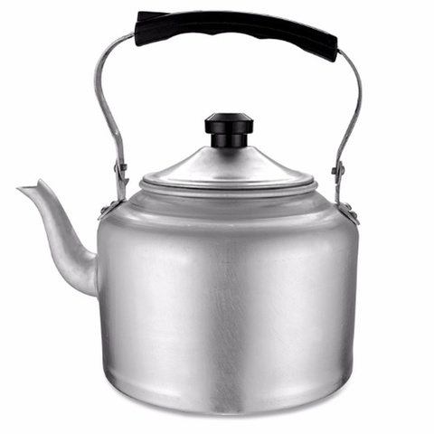 Bouilloire électrique en aluminium Extra épais 10 l, grande capacité, théière pour Restaurant, cuisinière à gaz, universelle ► Photo 1/6