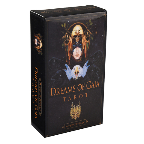 Dreams of Gaia Tarot, jeu de cartes pour une nouvelle ère, livre Guide électronique, jouet, 81 pièces en anglais ► Photo 1/6