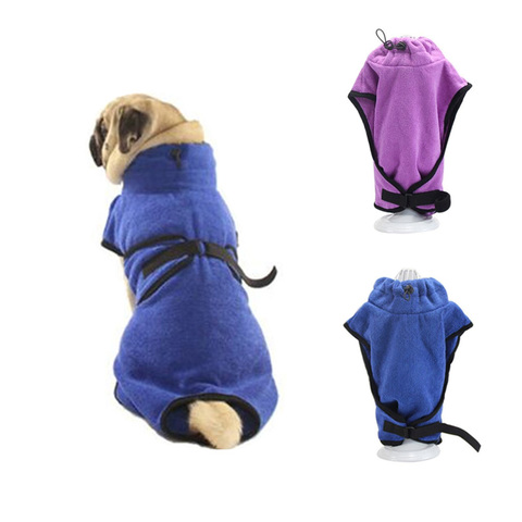 Serviette de bain à séchage rapide en microfibre pour chien et chat, peignoir Super absorbant, en tissu chaud ► Photo 1/6