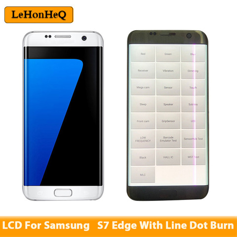 Écran tactile LCD sans cadre, pour Samsung Galaxy S7 Edge G935 G935F G935FD, Original ► Photo 1/6