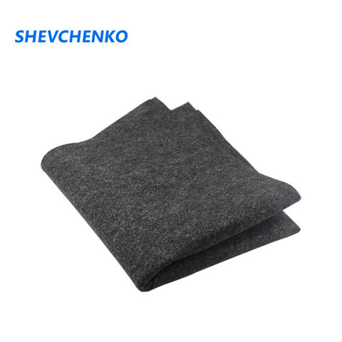 Shevchenko 1 mètre * 0.5M haut-parleur acoustique feutre velours voiture audio tapis tissu boîte absorption sonore réduction du bruit anti-usure ► Photo 1/6