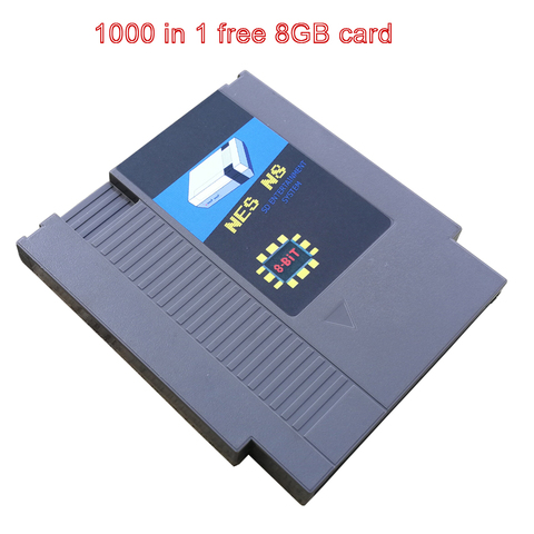 Cartes de jeu rétro NES N8, collection de jeux rétro, version chinoise adaptée à ever drive, carte 8G en cadeau ► Photo 1/6