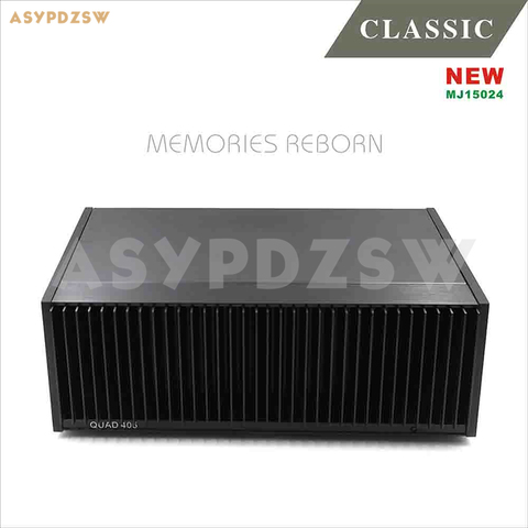 Amplificateur de puissance classique HIFI stéréo QUAD405 MJ15024 socle sur QUAD 405 75W + 75W ► Photo 1/4