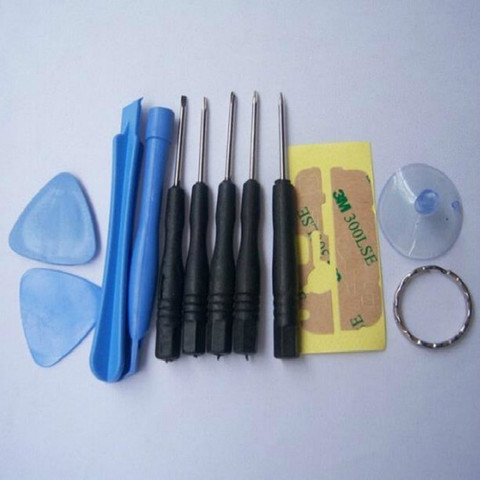 Kit de démontage pour iPhone 6 6s 7 8 X Xr Xs, outils d'ouverture 11 en 1 Kit de démontage pour iPhone 6 6s 7 8 X Xr Xs Smart Mobile Phone Repair Tools Kit Jeu de tournevis ► Photo 1/6