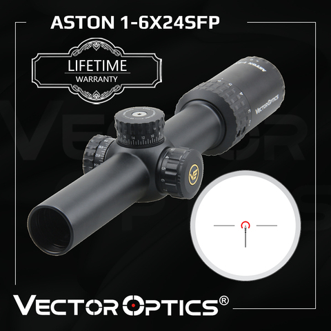 Vector Optics – ligne Aston 1-6x24, fusil tactique CQB avec réticule BDC AR15 M4, vue nette ► Photo 1/6