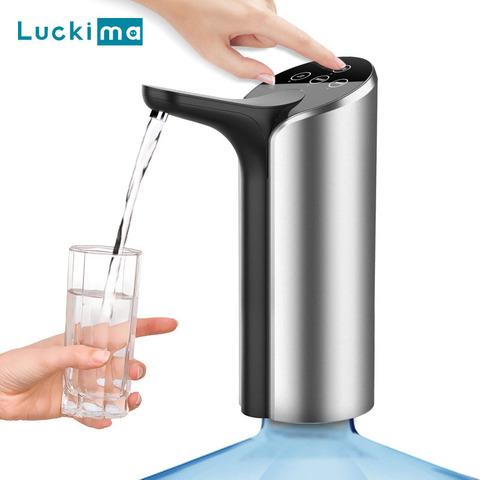 Distributeur d'eau intelligent et automatique sans fil, pompe à eau de haute qualité Rechargeable par USB, gallons d'eau, interrupteur de bouteille de boisson Portable ► Photo 1/6