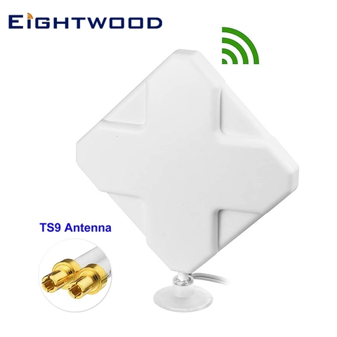 Panneau MIMO 4G LTE 35dBi en bois précieux, double antenne TS9 mâle pour Netgear LB1120 LB1121 LB2120 nightthawk M1 MR1100 ► Photo 1/6