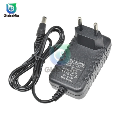 Adaptateur d'alimentation universel 12V 1.8A | Adaptateur de chargeur, prise ue, câble de 1M de longueur, lampe ► Photo 1/6