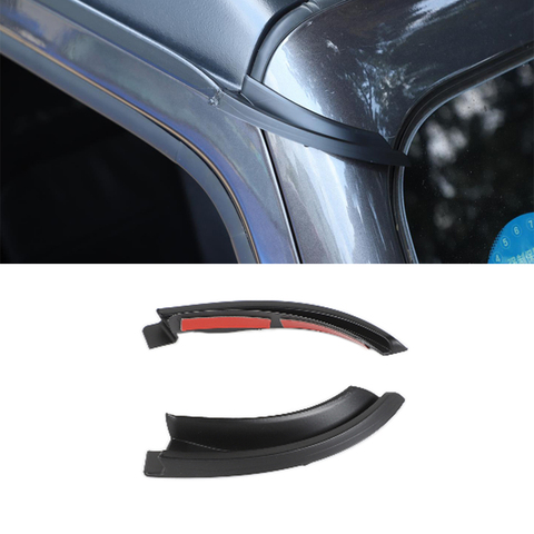 Extensions de gouttière de pluie sur le toit canal de dérivation d'eau de pluie pour Jeep Wrangler JL gladiateur JT 2022 accessoire de voiture ► Photo 1/6