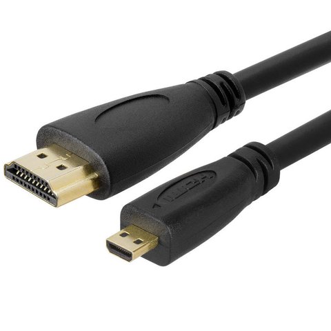 Nouveau HDMI Cable1M Micro USB vers HDMI 1080p câble TV AV adaptateur HDTV USB HDMI adaptateur livraison directe à chaud ► Photo 1/6