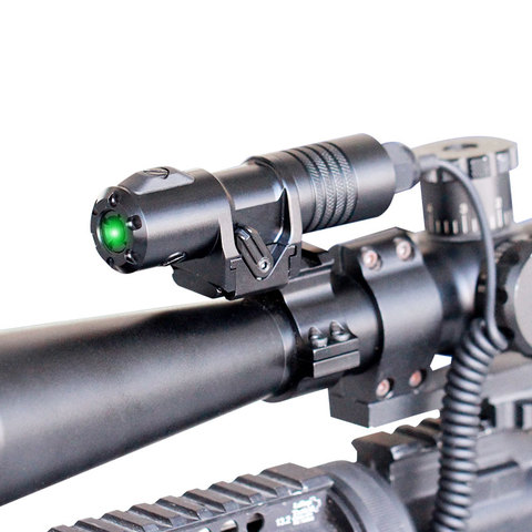 Livraison Directe Laserspeed Viseur Laser Vert Étanche Fusil Laser Pointeur Monté Sur Rail Chasse Portée Laser ► Photo 1/6