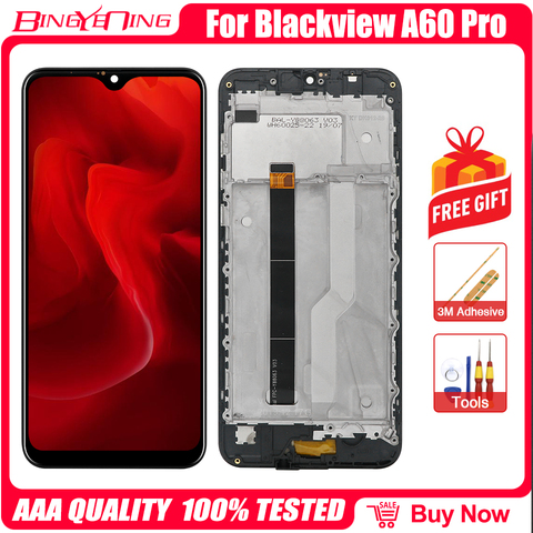 100% nouveau Original pour Blackview A10/A20/A20 Pro/A30/A60/A60 Pro/A80/A80 Pro/A8max assemblage d'écran + remplacement de l'assemblage du cadre ► Photo 1/6