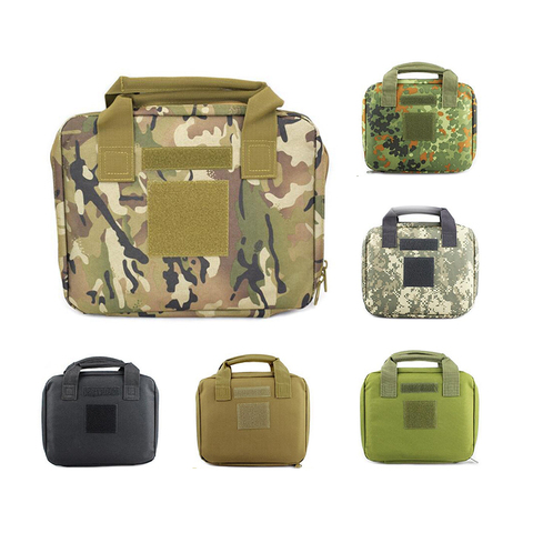 Étui de transport pour pistolet de poing 30x23cm, sac avec pochette pour Magazine, étui pour pistolet de chasse Airsoft, sac de transport Portable pour pistolet ► Photo 1/1